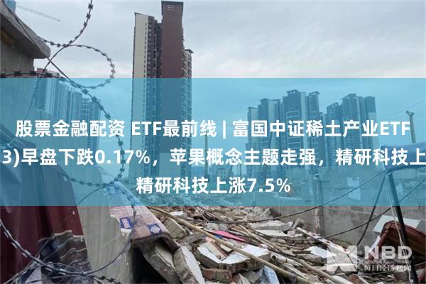 股票金融配资 ETF最前线 | 富国中证稀土产业ETF(159713)早盘下跌0.17%，苹果概念主题走强，精研科技上涨7.5%